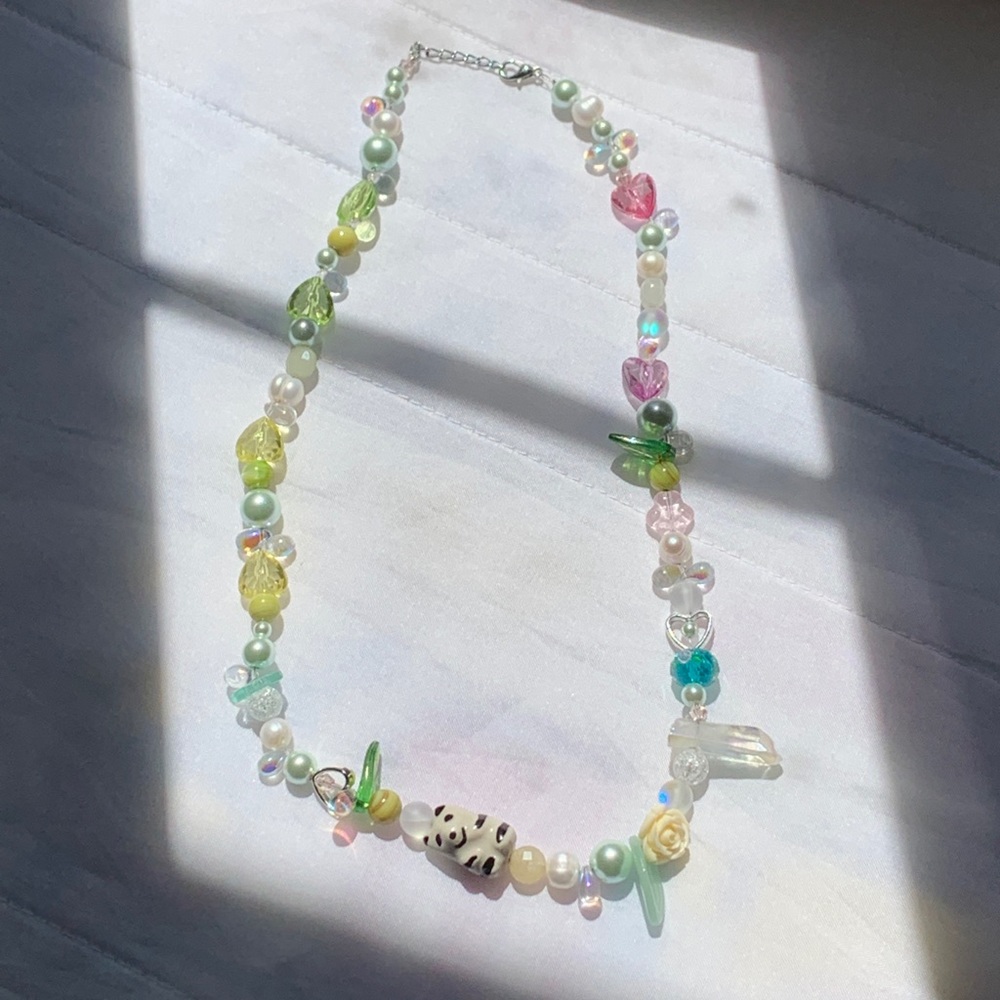 beaded necklace